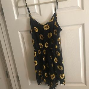 Sunflower romper
